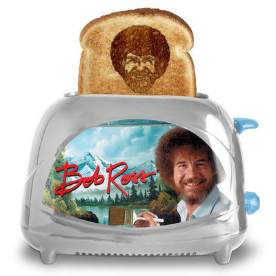 Bob Ross 2-Slice Silver Toaster - Super Arbor