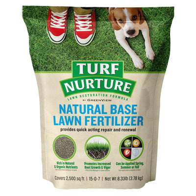 Turf Nurture 8.33 lbs. Natural Dry Lawn Base Fertilizer - Super Arbor