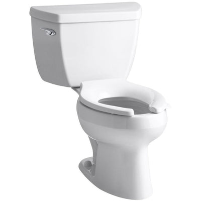 Wellworth Classic 2-Piece 1.6 GPF Single Flush Elongated Toilet in White - Super Arbor