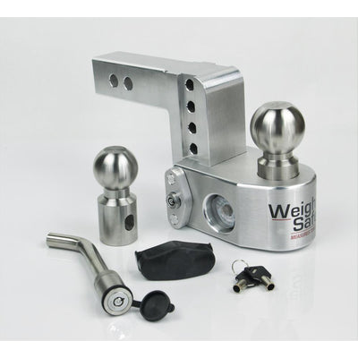 Weigh Safe 4 in. Drop Adjustable Class V Ball Mount - Super Arbor
