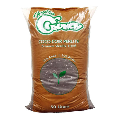 Hydro Crunch 1.5 cu. ft. 50 l Coco Coir Perlite 70/30 Blend Growing Media Hydroponic Bag - Super Arbor