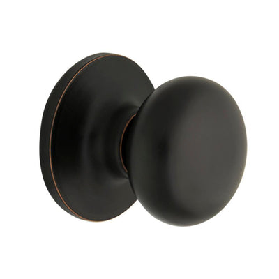 Round Aged Bronze Hall and Closet Door Knob - Super Arbor