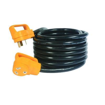 25 ft. 30-Amp Power Grip Electrical Power Cord with Handle - Super Arbor