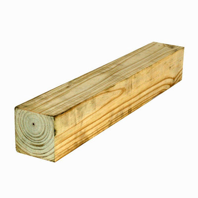 4 in. x 4 in. x 12 ft. #2 Pressure-Treated Timber - Super Arbor
