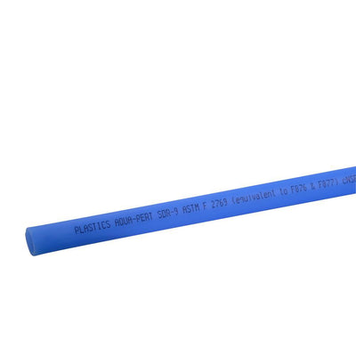 1/2 in. x 10 ft. Straight PERT Blue Pipe - Super Arbor