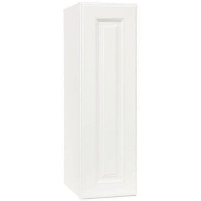 Hampton Assembled 9x30x12 in. Wall Kitchen Cabinet in Satin White