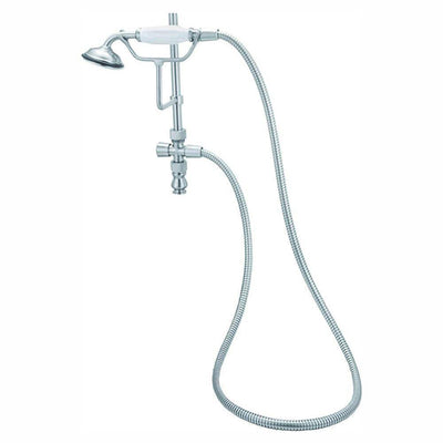 1-Spray Hand Shower with Cradle in Chrome - Super Arbor