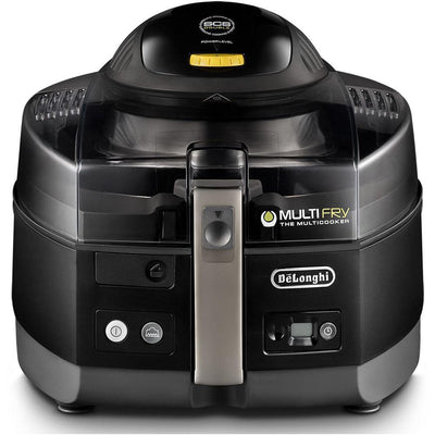 MultiFry FH1363 4.75 Qt. Black Electric Multi-Cooker and Air Fryer - Super Arbor