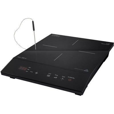 TC 1800 Single Induction Burner 11 in. Black Hot Plate - Super Arbor