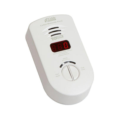 10-Year Worry Free Plug-In Carbon Monoxide Detector with Battery Backup and Digital Display - Super Arbor