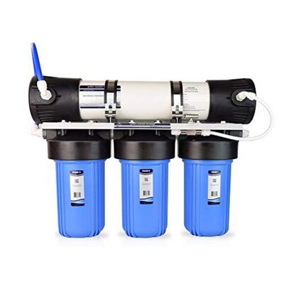 4-Stage 800 GPD Ultra Flow Residential & Light Commercial Reverse Osmosis Water Filter System for Drinking & Hydroponics - Super Arbor
