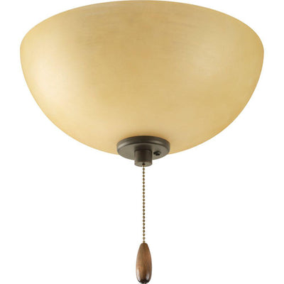 Bravo Collection 3-Light Antique Bronze Ceiling Fan Light - Super Arbor