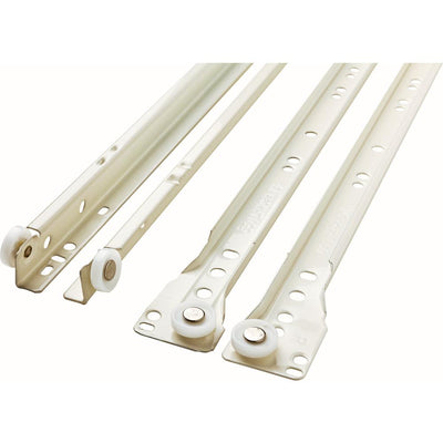 22 in. Self-Closing Bottom Mount Drawer Slide Set