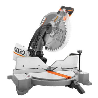 15 Amp Corded 12 in. Dual Bevel Miter Saw with LED - Super Arbor