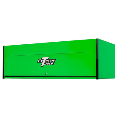 RX Professional 72 in. 0-Drawer Extreme Power Workstation Hutch in Green with Black Handle - Super Arbor