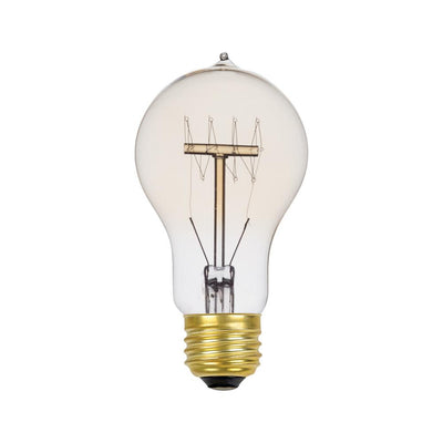 Globe Electric 60-Watt Incandescent A19 Vintage Quad Loop Medium Base Light Bulb - Super Arbor