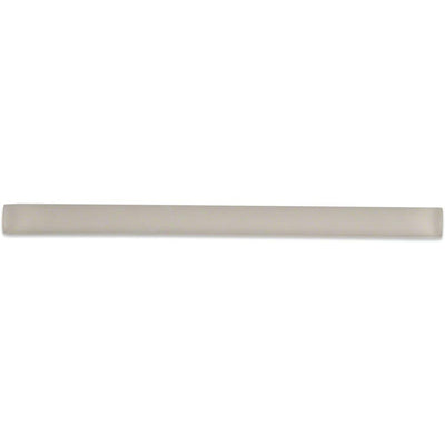 Ivy Hill Tile Ivory 3/4 in. x 12 in. Glass Pencil Liner Trim Wall Tile - Super Arbor