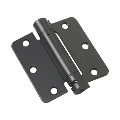 3-1/2 in. x 3-1/2 in. Full Mortise Adjustable Spring Hinge - Super Arbor