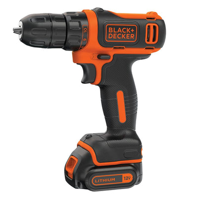 12-Volt MAX Lithium-Ion Cordless 3/8 in. Drill with Battery 1.5Ah and Charger - Super Arbor