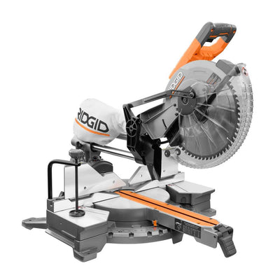 15 Amp Corded 12 in. Dual Bevel Sliding Miter Saw with 70 Deg. Miter Capacity and LED Cut Line Indicator - Super Arbor