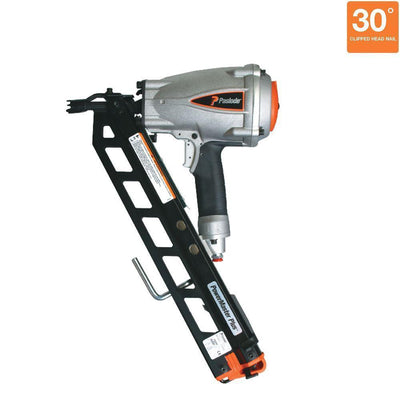 Pneumatic 3-1/2 in. 30-Degree PowerMaster Plus Clipped-Head Framing Nailer - Super Arbor