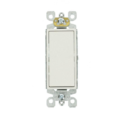Decora 15 Amp 3-Way Specialty Light Switch, White (10-Pack) - Super Arbor