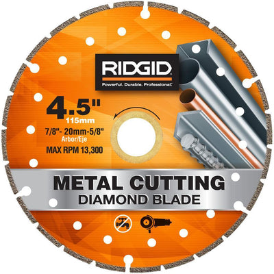 4.5 in. Metal Cutting Diamond Blade - Super Arbor
