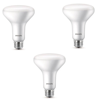Philips 65-Watt Equivalent BR30 Dimmable LED Energy Star Light Bulb, Daylight (12-Pack) - Super Arbor