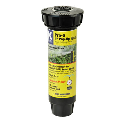 Pro S 4 in. Spray with 15 ft. Adjustable Nozzle - Super Arbor
