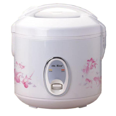 4-Cup White Rice Cooker with Steamer Tray and Air-Tight Lid - Super Arbor