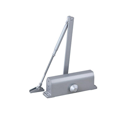 Surface Mounted Door Closer Fixed Power in Silver (Size 3) - Super Arbor