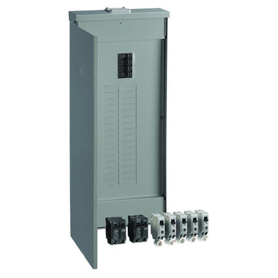 PowerMark Gold 200 Amp 32-Space 40-Circuit Outdoor Main Breaker Value Kit Includes Select Circuit Breakers - Super Arbor