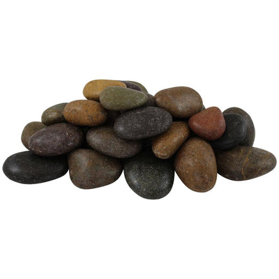 Vigoro 0.25 cu. ft. Bagged 1 in. to 2 in. Mixed Polished Pebbles - Super Arbor