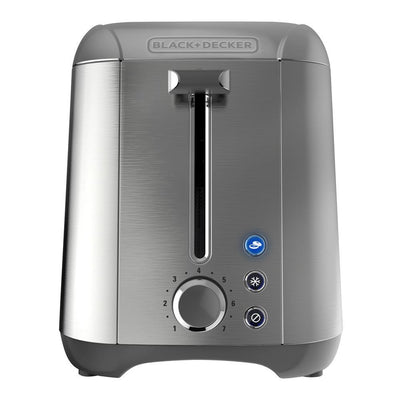 Rapid Toast 2-Slice Stainless Steel Wide Slot Toaster - Super Arbor