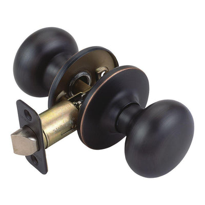 Cambridge Oil-Rubbed Bronze Passage Hall/Closet Door Knob - Super Arbor