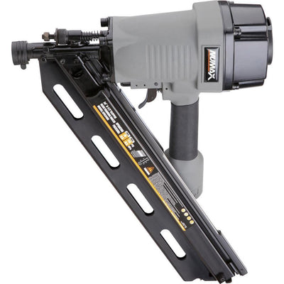 Pneumatic 34-Degree 3-1/2 in. Clipped Head Framing Nailer - Super Arbor