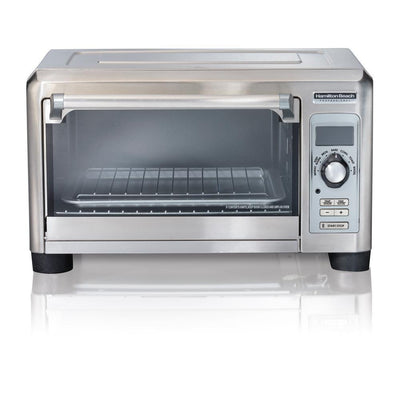 1500-Watt 6-Slice Stainless Steel Digital Toaster Oven with Probe 7-Settings - Super Arbor