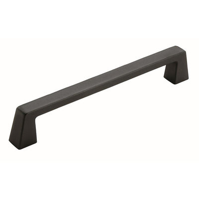 Blackrock 5-1/16 in (128 mm) Center-to-Center Satin Nickel Cabinet Drawer Pull - Super Arbor