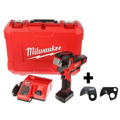 M12 12-Volt Lithium-Ion Cordless 600 MCM Cable Cutter Kit with 3.0Ah Battery, Charge, Replacement Blade and Hard Case - Super Arbor