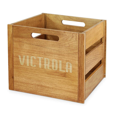 Wooden Record and Vinyl Crate - Super Arbor