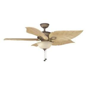 Hampton Bay Costa Mesa 56 In. Indoor and Outdoor Weathered Zinc Ceiling Fan