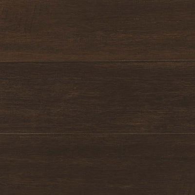 Home Decorators Collection Hand Scraped Wire Brushed Strand Woven Chai 3/8 in. T x 5-1/8 in. W x 72 in. L Engineered Click Bamboo Flooring - Super Arbor
