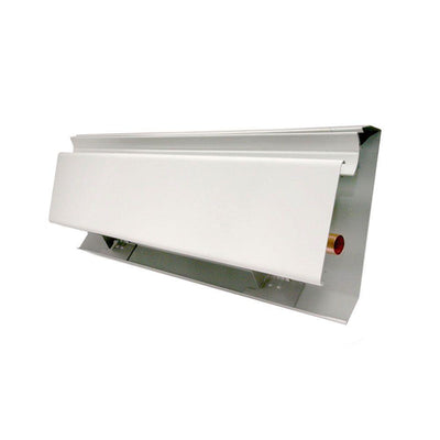 Multi/Pak 80 6 ft. Hydronic Baseboard with Fully Assembled H-3 Element and Enclosure in Nu White - Super Arbor