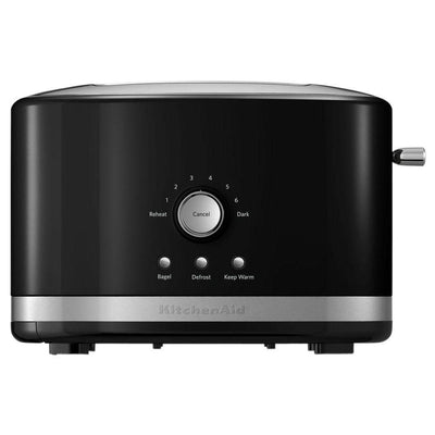 2-Slice Contour Silver Wide Slot Toaster with Crumb Tray - Super Arbor