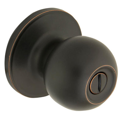 Ball Aged Bronze Bed and Bath Door Knob - Super Arbor