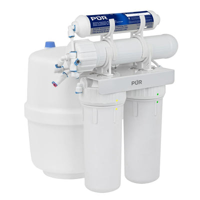 4-Stage Universal 23.3 GPD Reverse Osmosis Water Filtration System with Faucet - Super Arbor