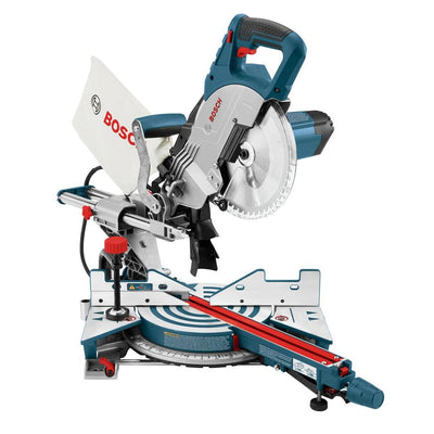 12 Amp 8-1/2 in. Corded Portable Single Bevel Sliding Compound Miter Saw with 48-Tooth Carbide Blade - Super Arbor