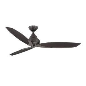 Florentine IV 56 in. Indoor/Outdoor Natural Iron Ceiling Fan with Wall Control