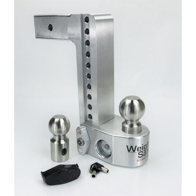 Weigh Safe 10 in. Drop Adjustable Class V Ball Mount - Super Arbor