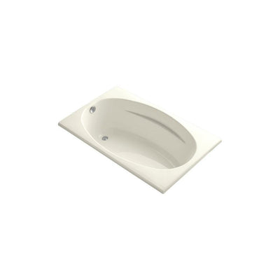 ProFlex 6036 5 ft. Rectangle Reversible Drain Soaking Tub in Biscuit - Super Arbor